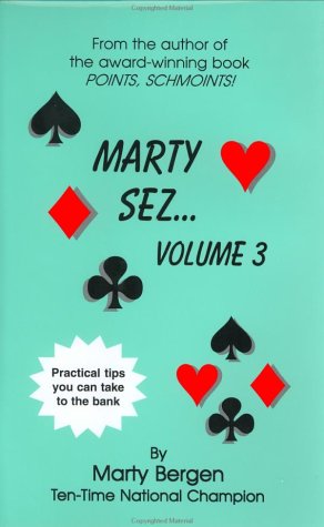 Marty Sez 3 1st Edition Marty Bergen