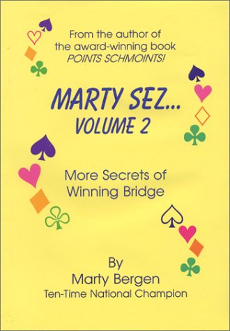 Marty Sez Volume 2 1st Edition Marty Bergen