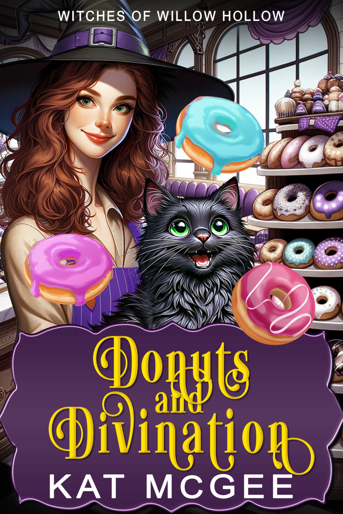 Donuts And Divination A Witches Of Willow Hollow Mystery Kat Mcgee