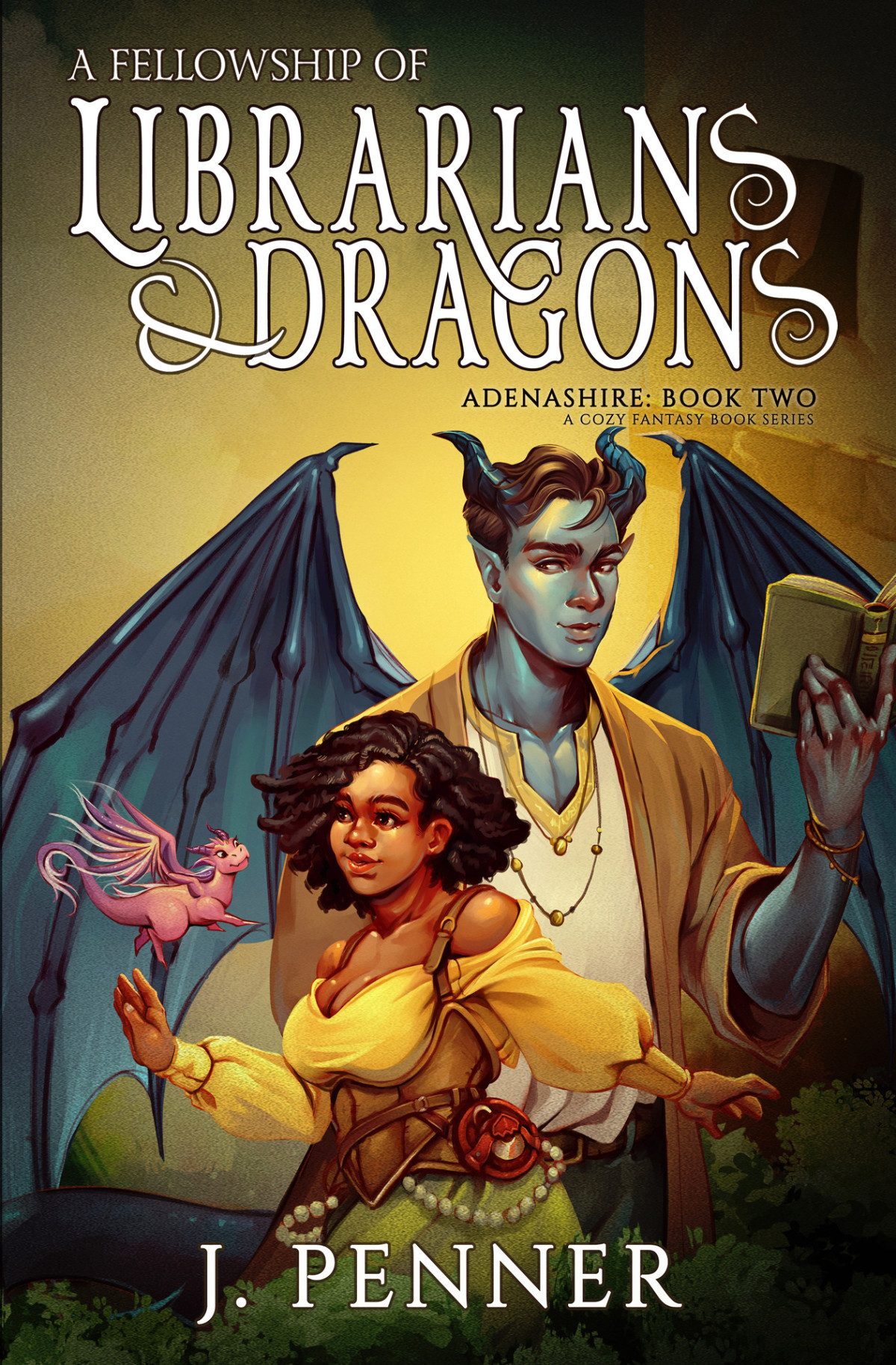 A Fellowship Of Librarians Dragons Adenashire A Cozy Fantasy Book Series J Penner