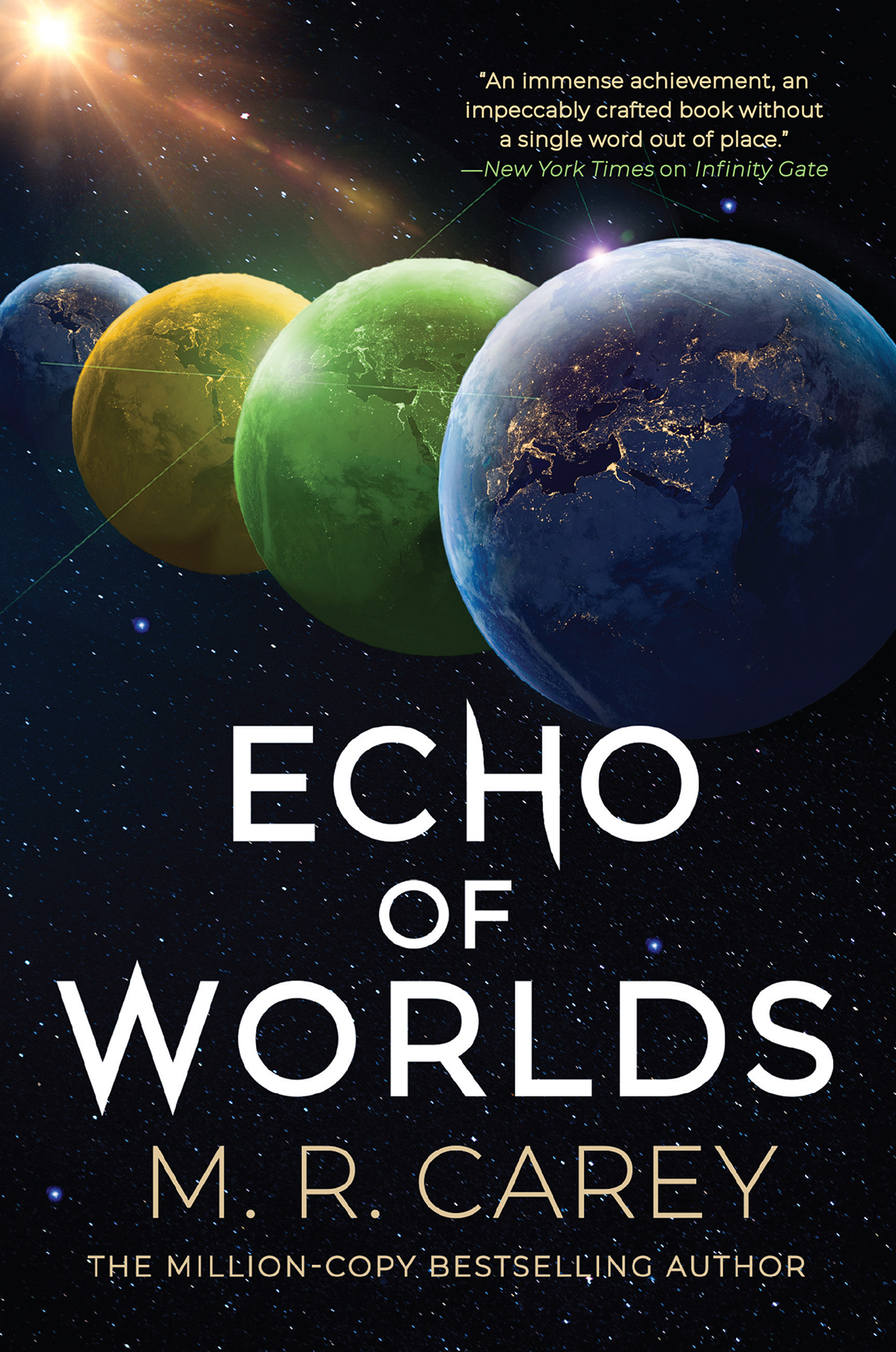 Echo Of Worlds 1st Edition M R Carey