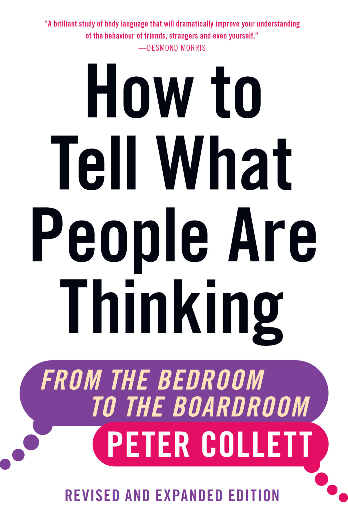 How To Tell What People Are Thinking From The Bedroom To The Boardroom Revised And Expanded Edition Peter Collett