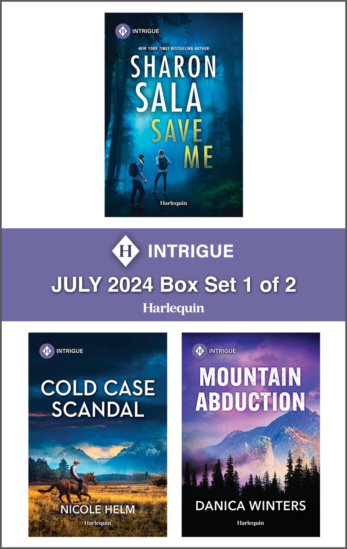 Harlequin Intrigue July 2024box Set 1 Of 2 Sharon Sala