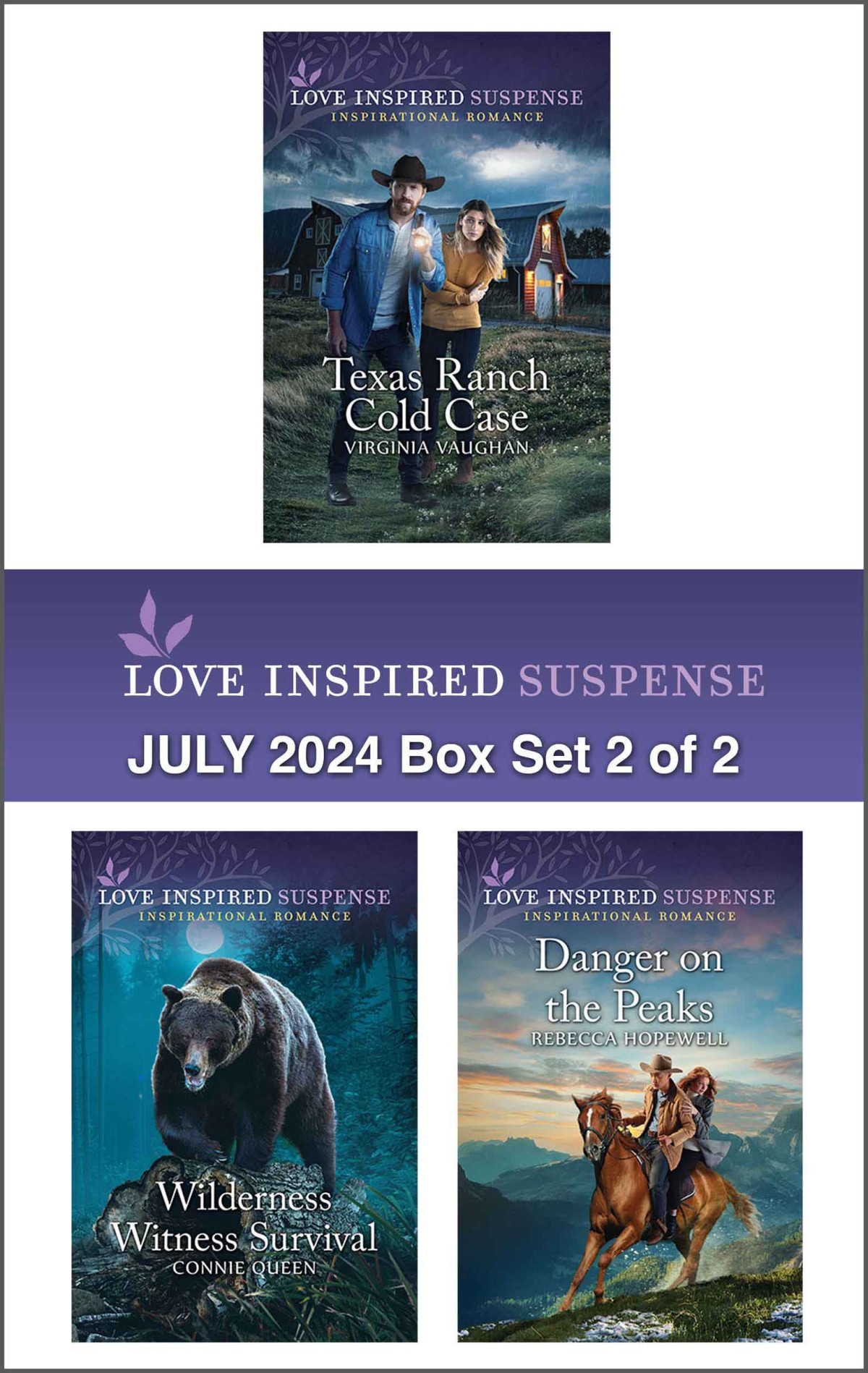 Love Inspired Suspense July 2024 Box Set 2 Of 2 Virginia Vaughan