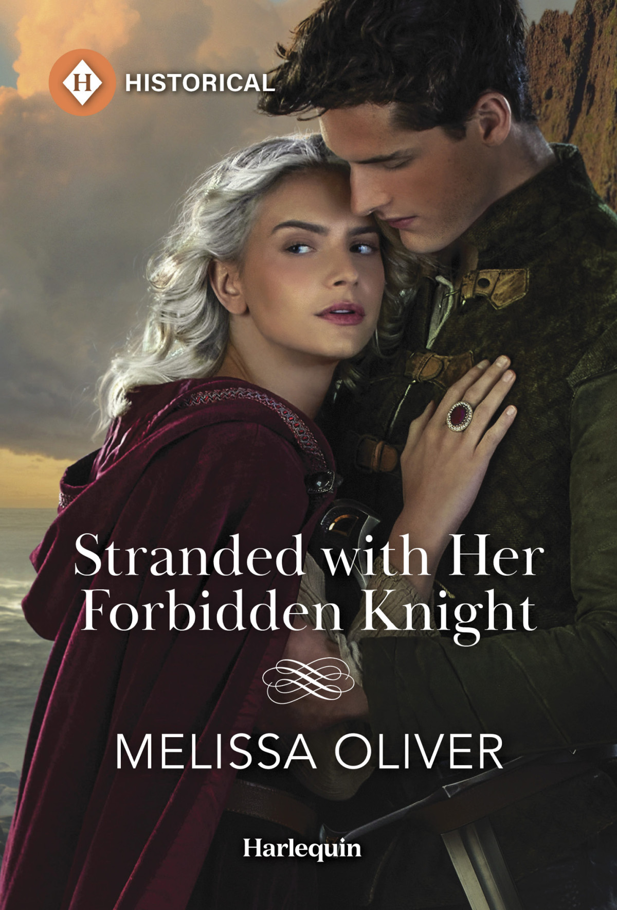 Stranded With Her Forbidden Knight Melissa Oliver