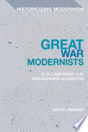 Great War Modernists Lee M Jenkins