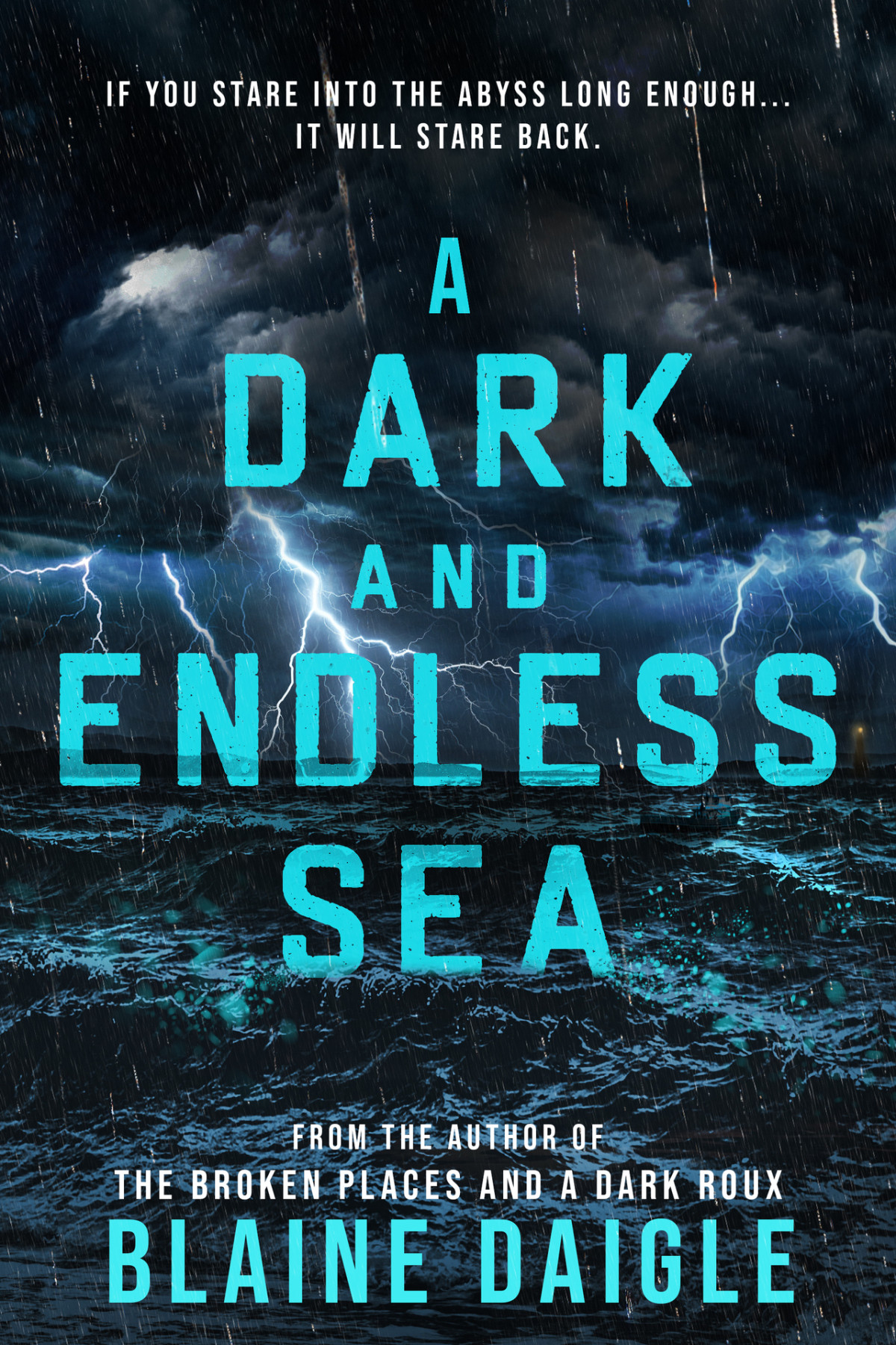 A Dark And Endless Sea A Novel Blaine Daigle Wicked House Publishing