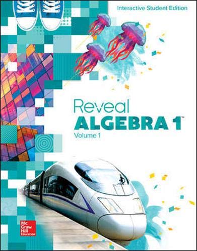 Reveal Algebra 1 Interactive Student Edition Volume 1 Mcgrawhill Education