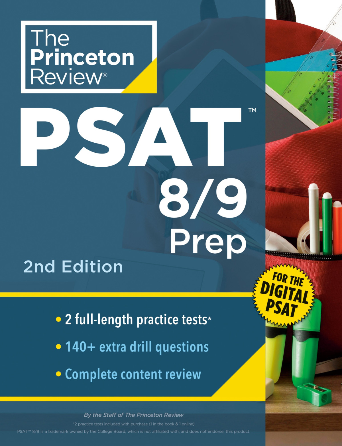 Princeton Review Psat 89 Prep 2 Practice Tests Content Review Strategies For The Digital Psat 89 The Princeton Review