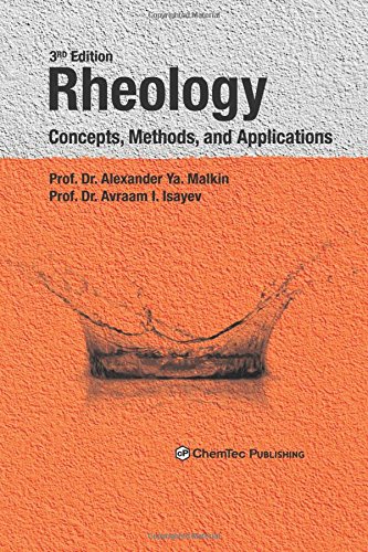 Rheology Concepts Methods And Applications 3rd Edition Alexander Ya Malkin