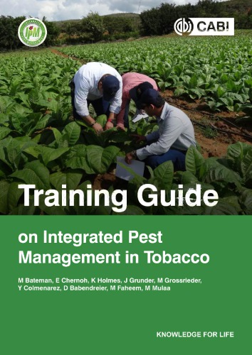 Training Guide On Integrated Pest Management In Tobacco Melanie Bateman Et Al