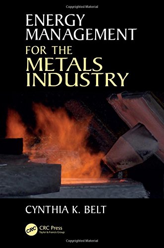 Energy Management For The Metals Industry Belt Cynthia K
