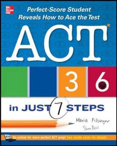 Act 36 In Just 7 Steps 1st Edition Patel Shaan Filsinger Maria