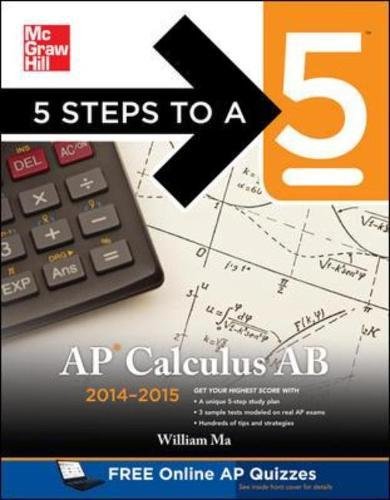 Ap Calculus Ab 20142015 Edition 1st Edition Ma William