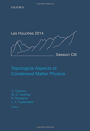 Topological Aspects Of Condensed Matter Physics 1st Edition Claudio Chamon