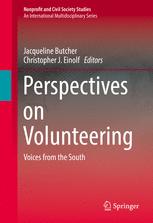 Perspectives On Volunteering Voices From The South 1st Edition Jacqueline Butcher