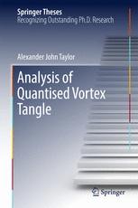 Analysis Of Quantised Vortex Tangle 1st Edition Alexander John Taylor Auth