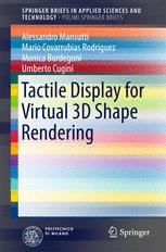 Tactile Display For Virtual 3d Shape Rendering 1st Edition Alessandro Mansutti