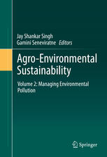Agroenvironmental Sustainability Volume 2 Managing Environmental Pollution 1st Edition Jay Shankar Singh