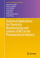 Statistical Applications For Chemistry Manufacturing And Controls Cmc In The Pharmaceutical Industry 1st Edition Richard K Burdick