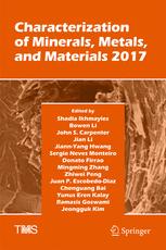Characterization Of Minerals Metals And Materials 2017 1st Edition Shadia Ikhmayies Et Al Eds