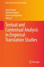 Textual And Contextual Analysis In Empirical Translation Studies 1st Edition Sara Laviosa