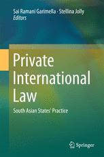 Private International Law South Asian States Practice 1st Edition Sai Ramani Garimella