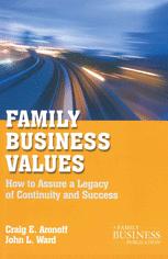 Family Business Values How To Assure A Legacy Of Continuity And Success 2nd Edition Craig E Aronoff