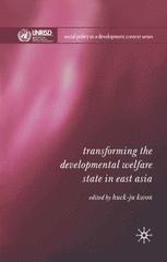 Transforming The Developmental Welfare State In East Asia 1st Edition Huckju Kwon Eds