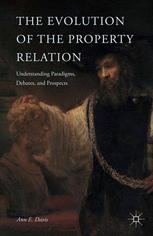 The Evolution Of The Property Relation Understanding Paradigms Debates And Prospects 1st Edition Ann E Davis Auth