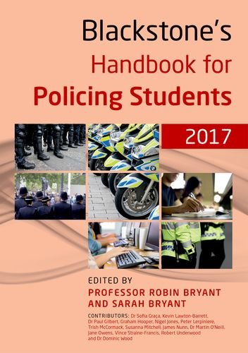 Blackstones Handbook For Policing Students 2017 11th Edition Robin Bryant
