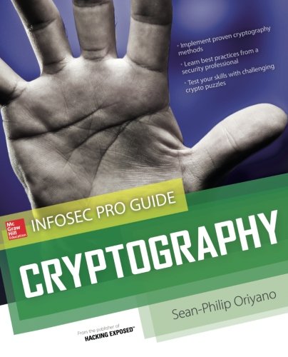 Cryptography Infosec Pro Guide 1st Edition Oriyano Seanphilip