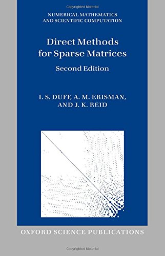 Direct Methods For Sparse Matrices 2nd Edition Duff Iain S Erisman
