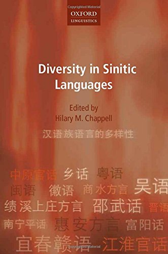 Diversity In Sinitic Languages 1st Edition Hilary M Chappell