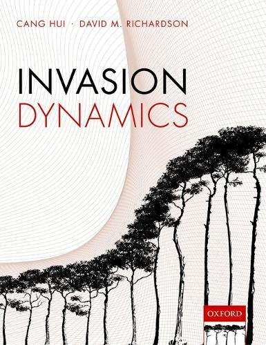 Invasion Dynamics 1st Edition Hui Cang Richardson David M