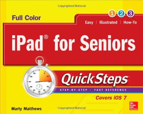 Ipad For Seniors Quicksteps 1st Edition Dotson Anne C Matthews