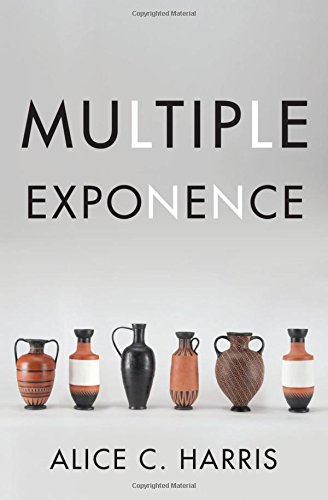 Multiple Exponence 1st Edition Harris Alice C