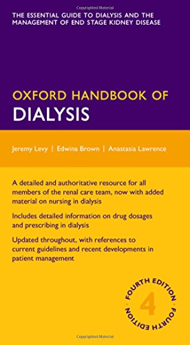 Oxford Handbook Of Dialysis 4th Edition Jeremy Levy Edwina Brown