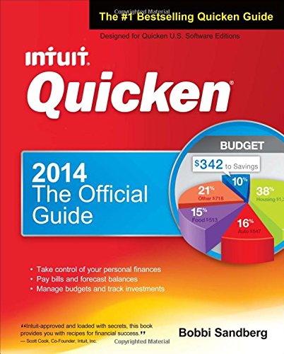 Quicken 2014 The Official Guide 2nd Edition Sandberg Bobbi