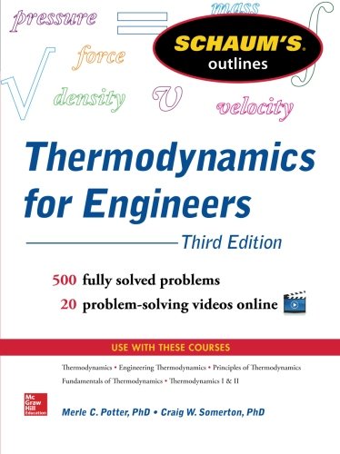Thermodynamics For Engineers 3rd Edition Potter Merle C Somerton