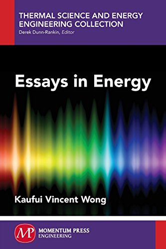 Essays In Energy Wong Kaufui Vincent