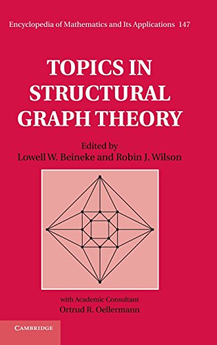 Topics In Structural Graph Theory 1st Edition Lowell W Beineke