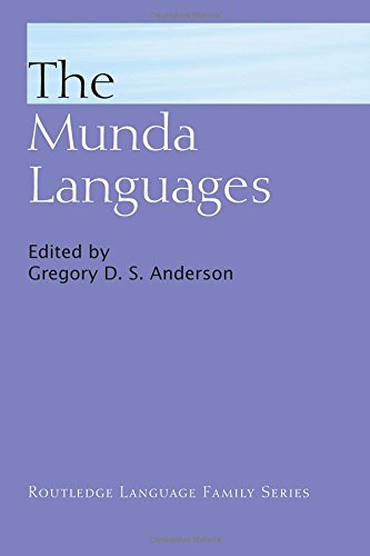 The Munda Languages Norman H Zide Gregory D S Anderson