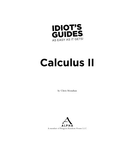Calculus Ii Chris Monahan