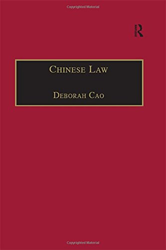Chinese Law A Language Perspective New Edition Deborah Cao