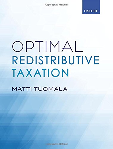 Optimal Redistributive Taxation 1st Edition Matti Tuomala