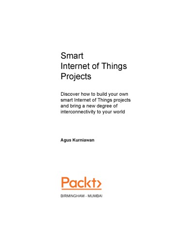 Smart Internet Of Things Projects Agus Kurniawan