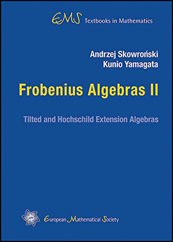 Frobenius Algebras No Ii Tilted And Hochschild Extension Algebras Andrzej Skowronski