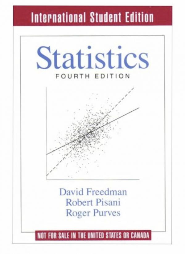 Statistics Fourth Edition 4th Edition David Freedman Robert Pisani