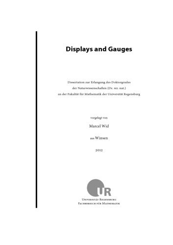 Displays And Gauges Phd Thesis Marcel Wid